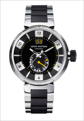 Tambour in Black 動力儲存腕表