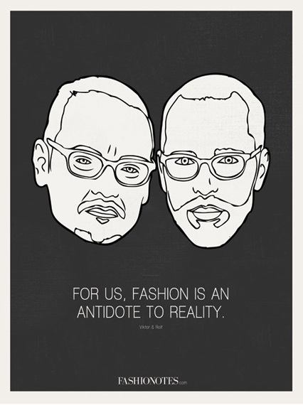 維果羅夫(Viktor & Rolf):“對(duì)于我們來(lái)說(shuō),時(shí)尚是現(xiàn)實(shí)的解毒劑。”