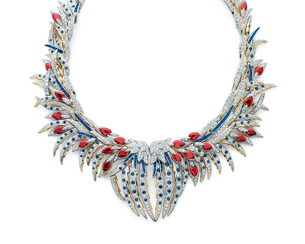 ܽ Tiffany & Co. ϺۅR¡Vu¡_ĻչJean-Schlumberger 18k@ɫʯPlumesë 